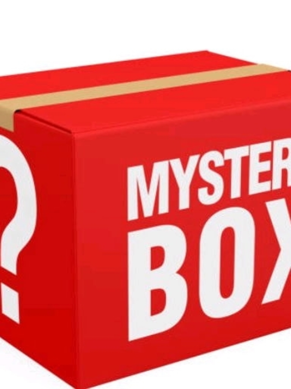 Mystery Box Red Gift Package